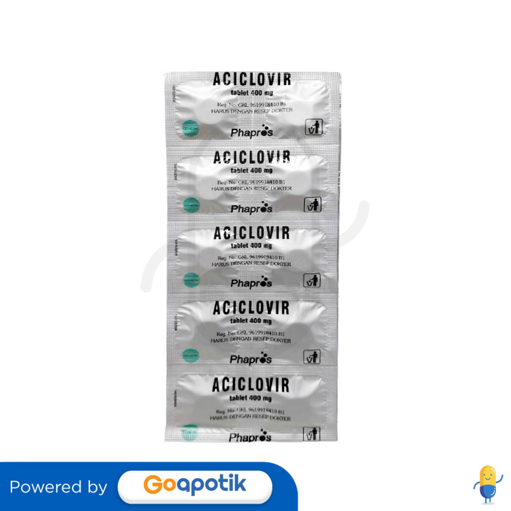 Aciclovir Phapros Mg Strip Tablet Kegunaan Efek Samping