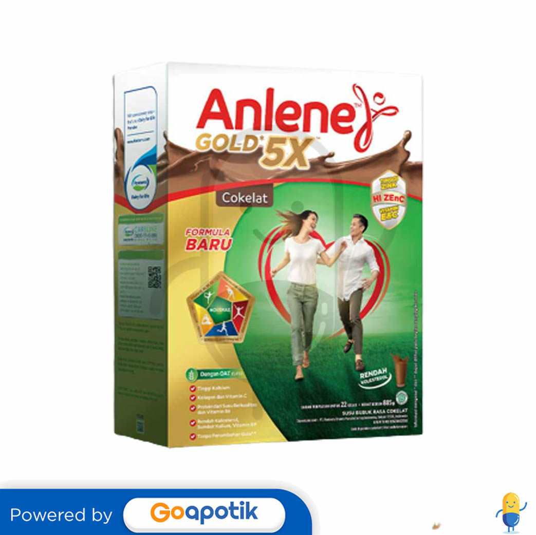 Anlene Gold X Rasa Cokelat Gram Box Kegunaan Efek Samping