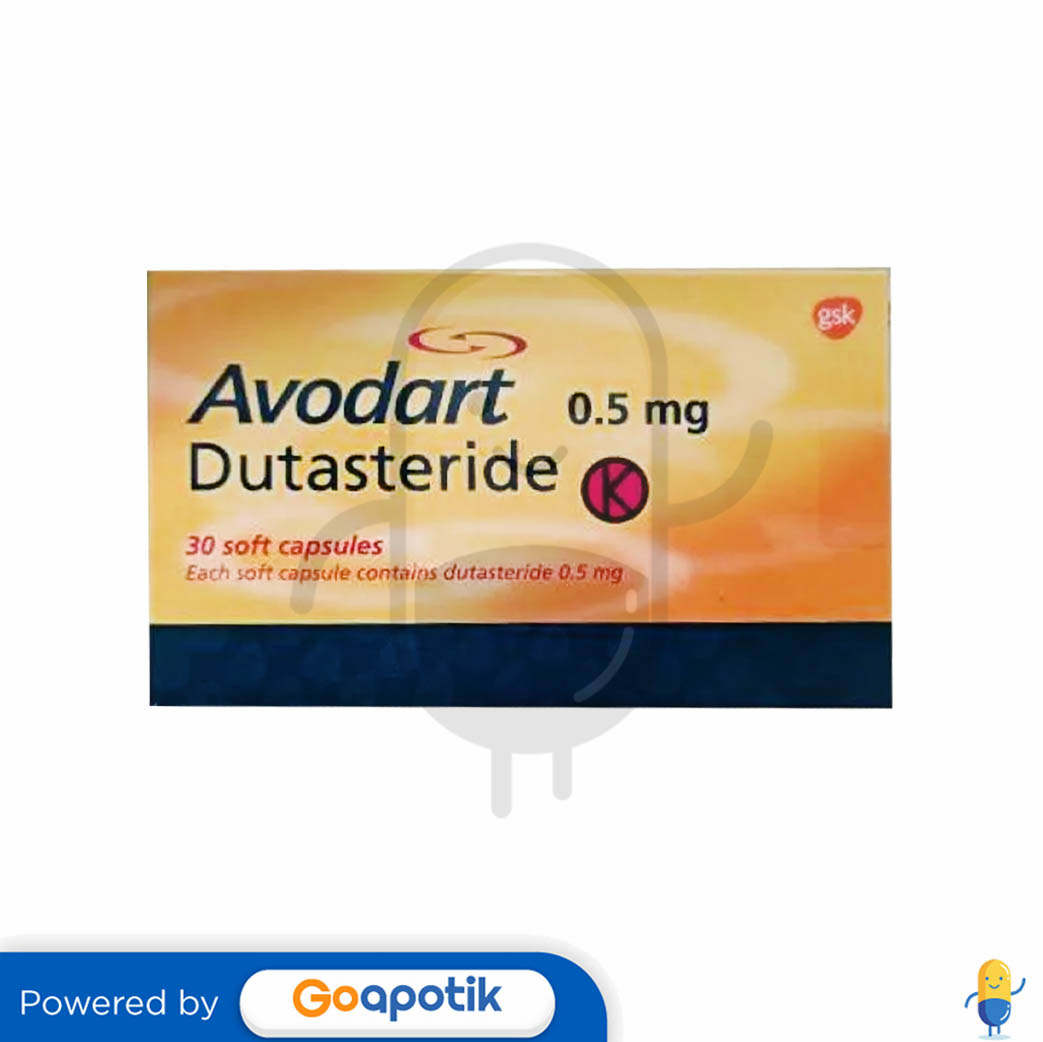 AVODART 0 5 MG BOX 30 KAPSUL Kegunaan Efek Samping Dosis Dan Aturan