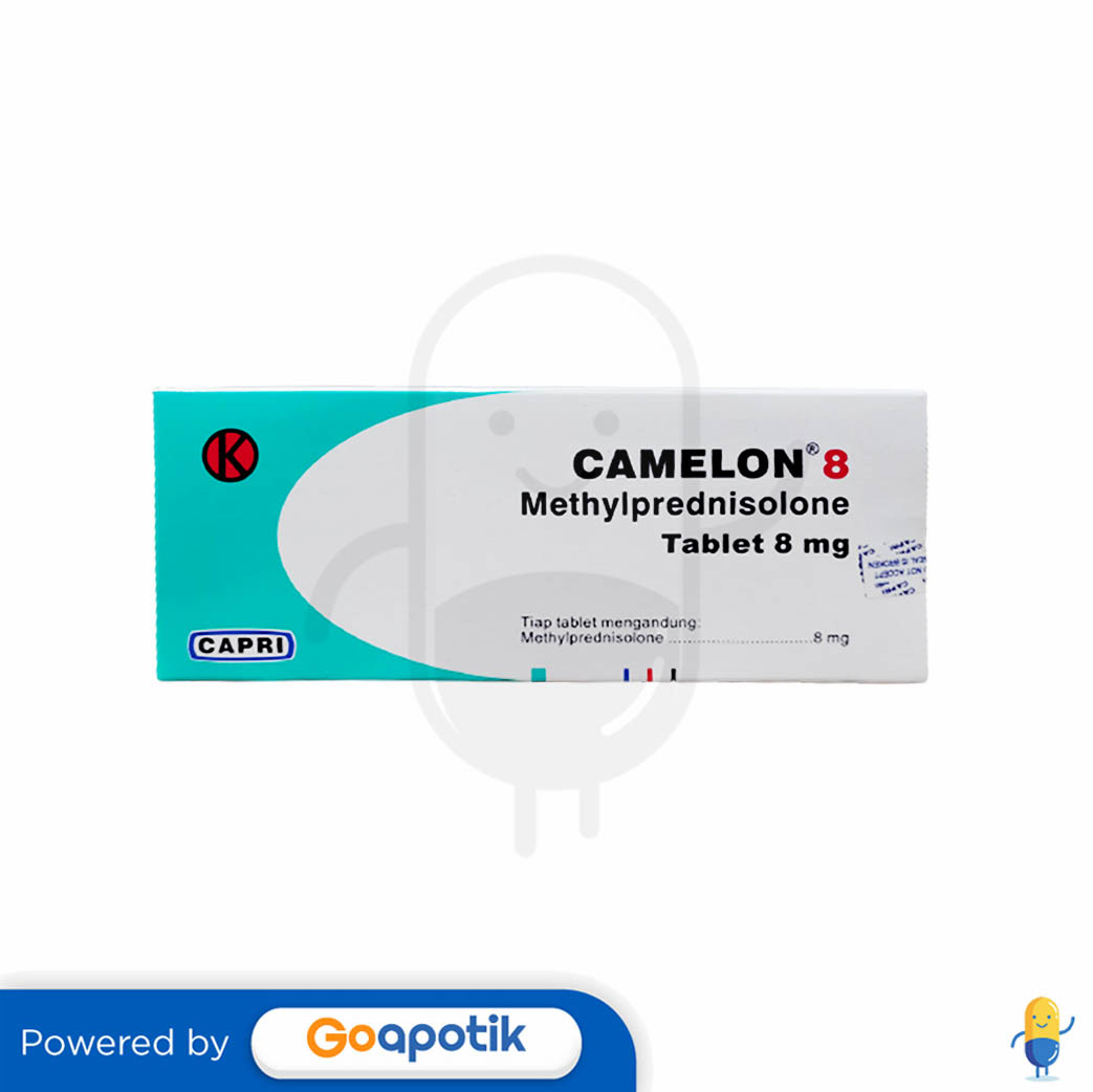 CAMELON 8 MG BOX 100 TABLET Kegunaan Efek Samping Dosis Dan Aturan