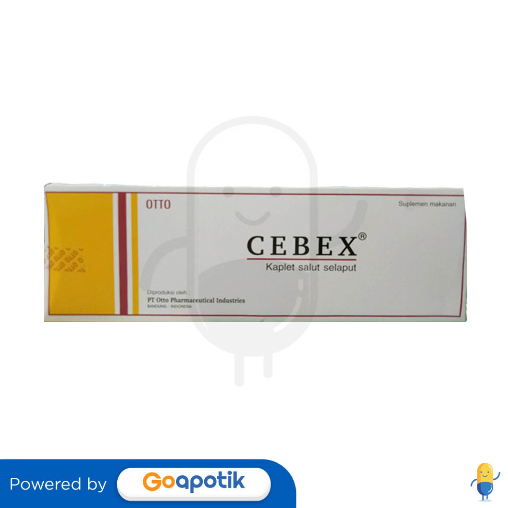 CEBEX BOX ISI 100 KAPLET SALUT SELAPUT Kegunaan Efek Samping Dosis