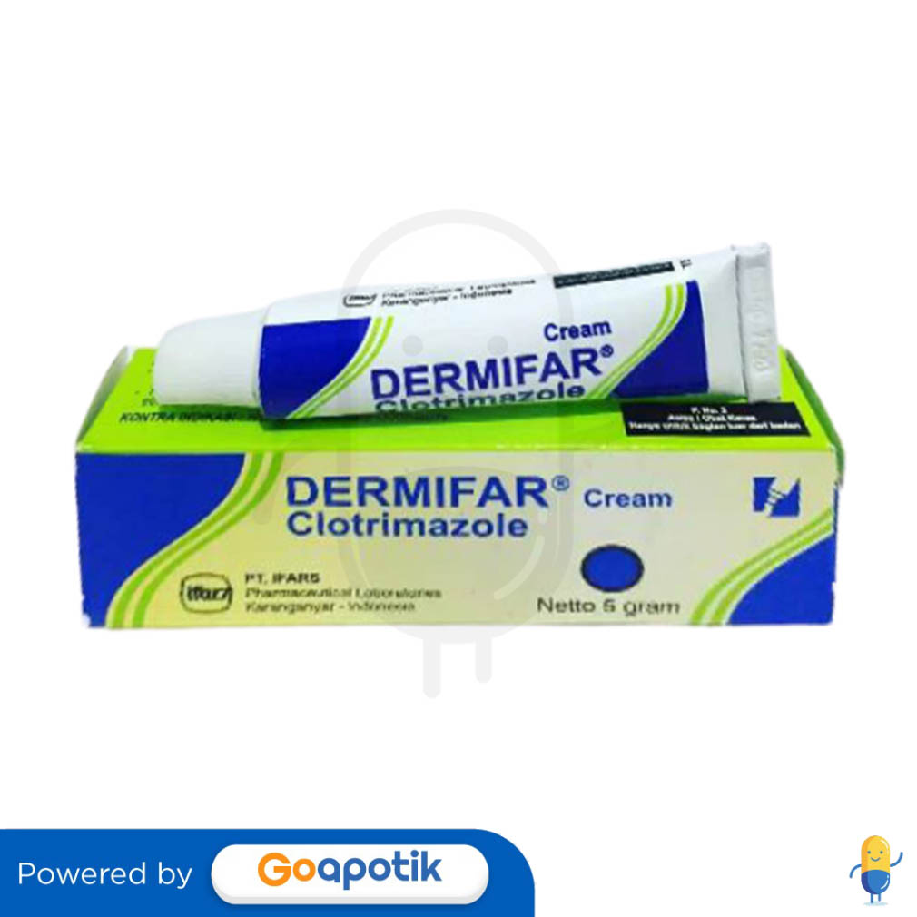 DERMIFAR KRIM 5 GRAM Kegunaan Efek Samping Dosis Dan Aturan Pakai