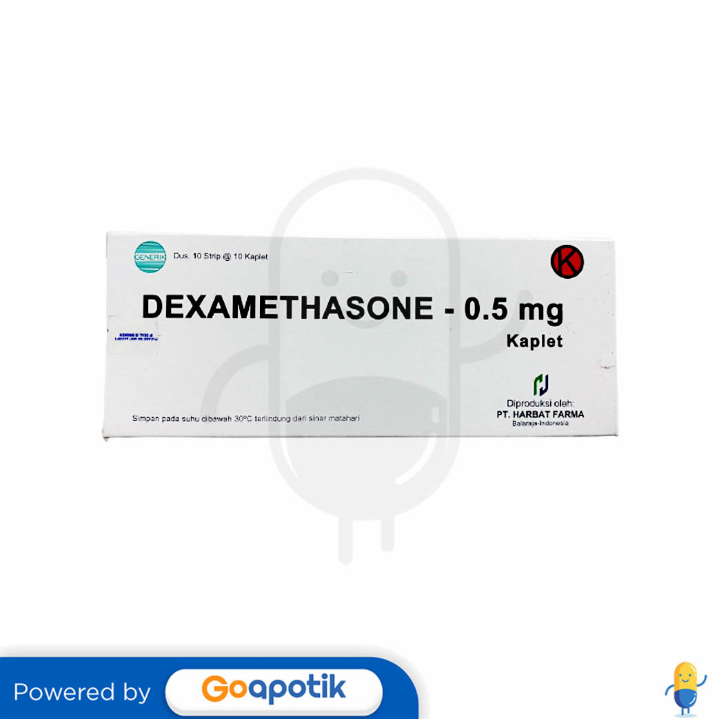 Dexamethasone Harbat Farma Mg Box Kaplet Kegunaan Efek