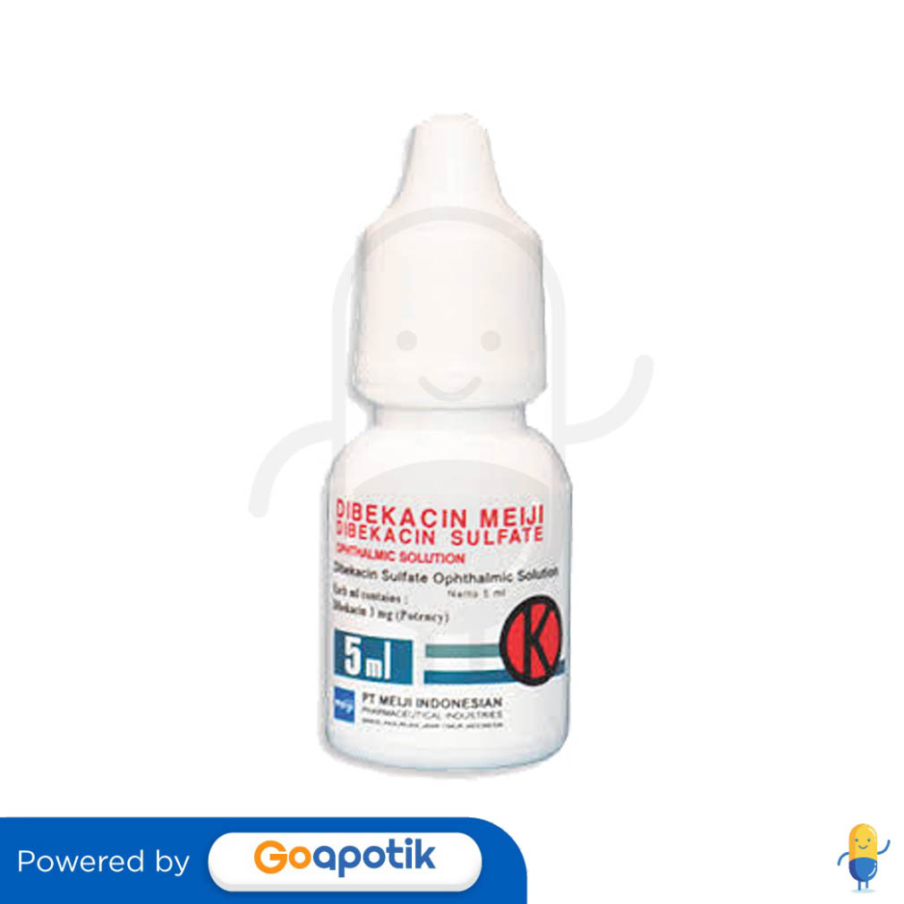 DIBEKACIN MEIJI 0 3 TETES MATA 5 ML Kegunaan Efek Samping Dosis