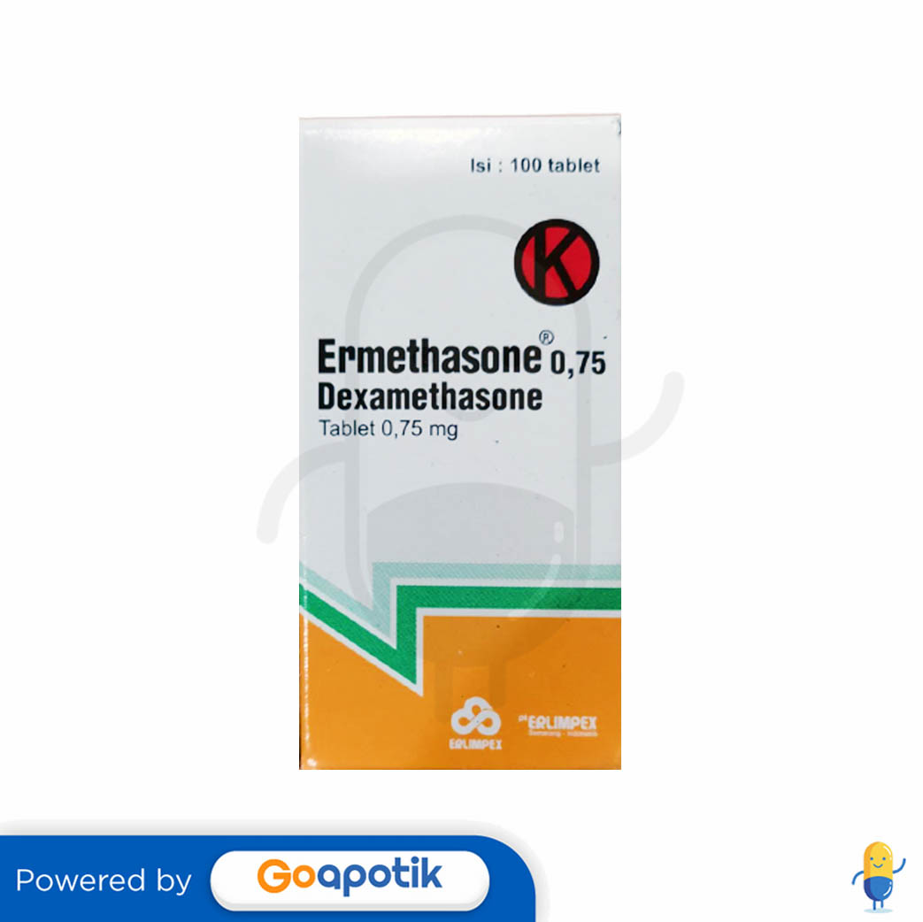 Ermethasone Mg Botol Tablet Kegunaan Efek Samping Dosis