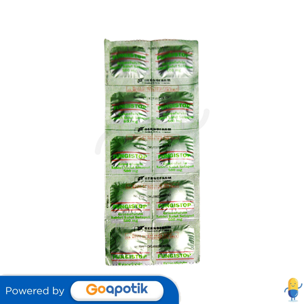 Fungistop Mg Strip Tablet Kegunaan Efek Samping Dosis Dan