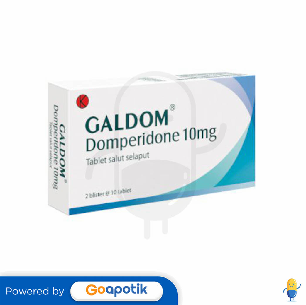 Ulasan Produk GALDOM 10 MG BOX 20 TABLET