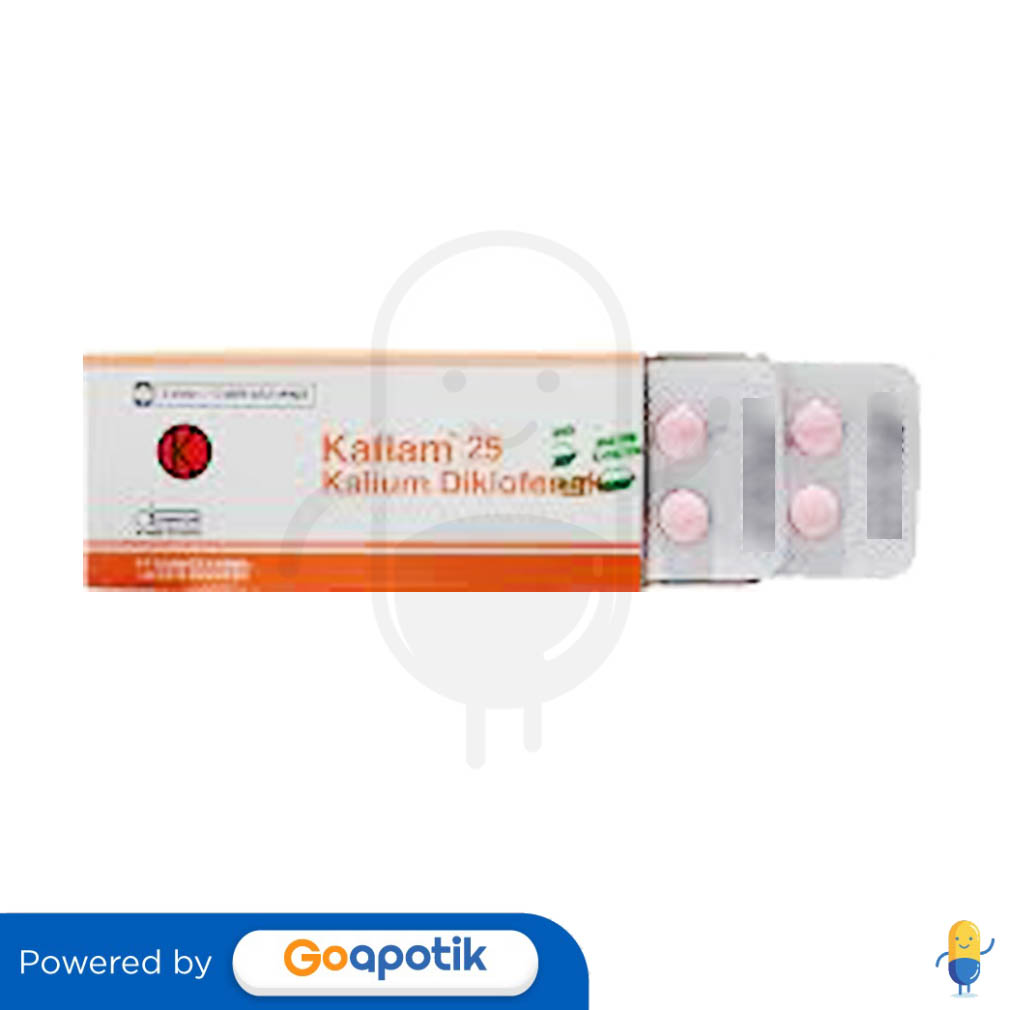 Kaflam Mg Box Tablet Kegunaan Efek Samping Dosis Dan Aturan Pakai