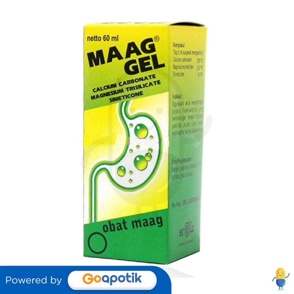 Maag Gel Suspensi Isi Ml Botol Kegunaan Efek Samping Dosis Dan