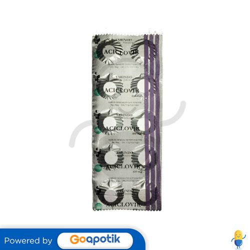 Aciclovir Yarindo Mg Strip Tablet Kegunaan Efek Samping