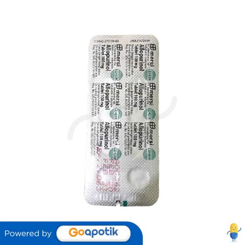 Allopurinol Mersifarma Mg Strip Tablet Kegunaan Efek Samping