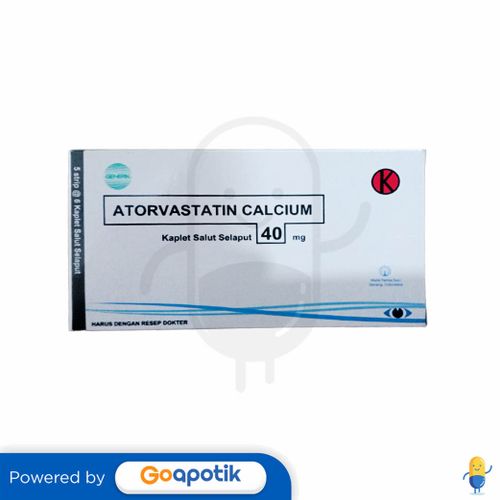 Atorvastatin Calcium Trihydrate Mulia Mg Box Kaplet Kegunaan