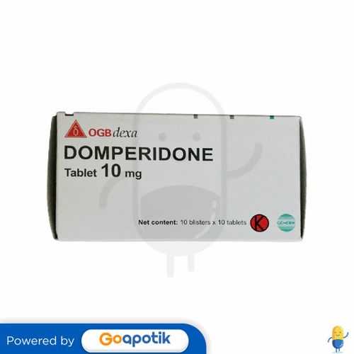 Domperidone Ogb Dexa Medica Mg Box Tablet Kegunaan Efek