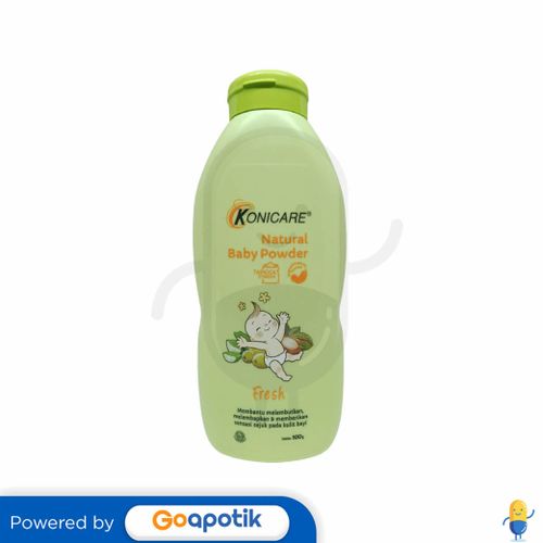 Konicare Natural Baby Powder Fresh Gram Botol Kegunaan Efek