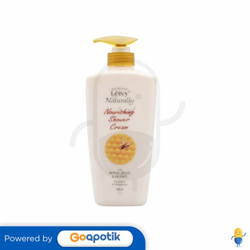 Leivy Shower Cream Naturally Nourishing With Royal Jelly Ml Pump