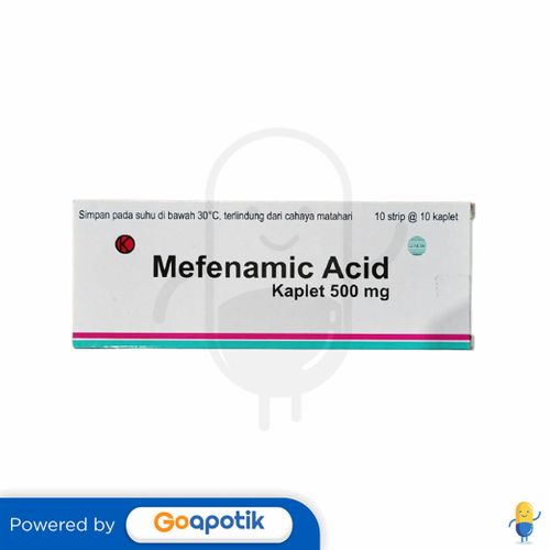 Mefenamic Acid Rama Mg Box Kaplet Kegunaan Efek Samping