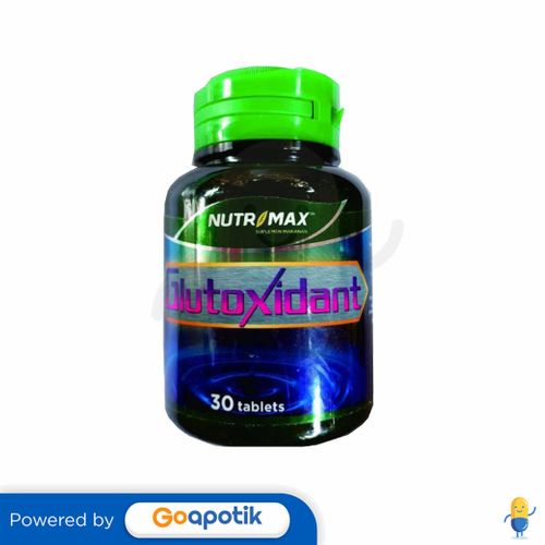 Nutrimax Glutoxidant Botol Tablet Kegunaan Efek Samping Dosis