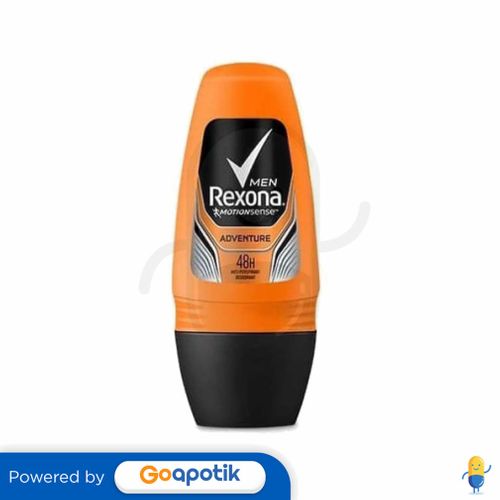 REXONA MEN DEODORANT ROLL ON ADVENTURE 45 ML Kegunaan Efek Samping