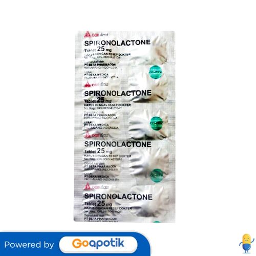 Spironolactone Ogb Dexa Medica Mg Strip Tablet Kegunaan Efek