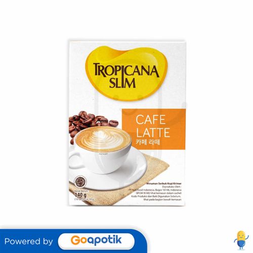 TROPICANA SLIM CAFE LATTE PREMIUM BOX 10 SACHET Kegunaan Efek