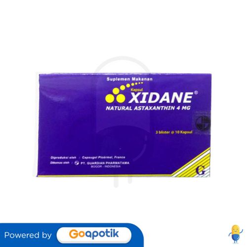 Xidane Mg Box Kapsul Kegunaan Efek Samping Dosis Dan Aturan Pakai