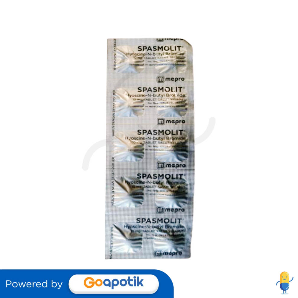 Ulasan Produk Spasmolit Mg Strip Tablet