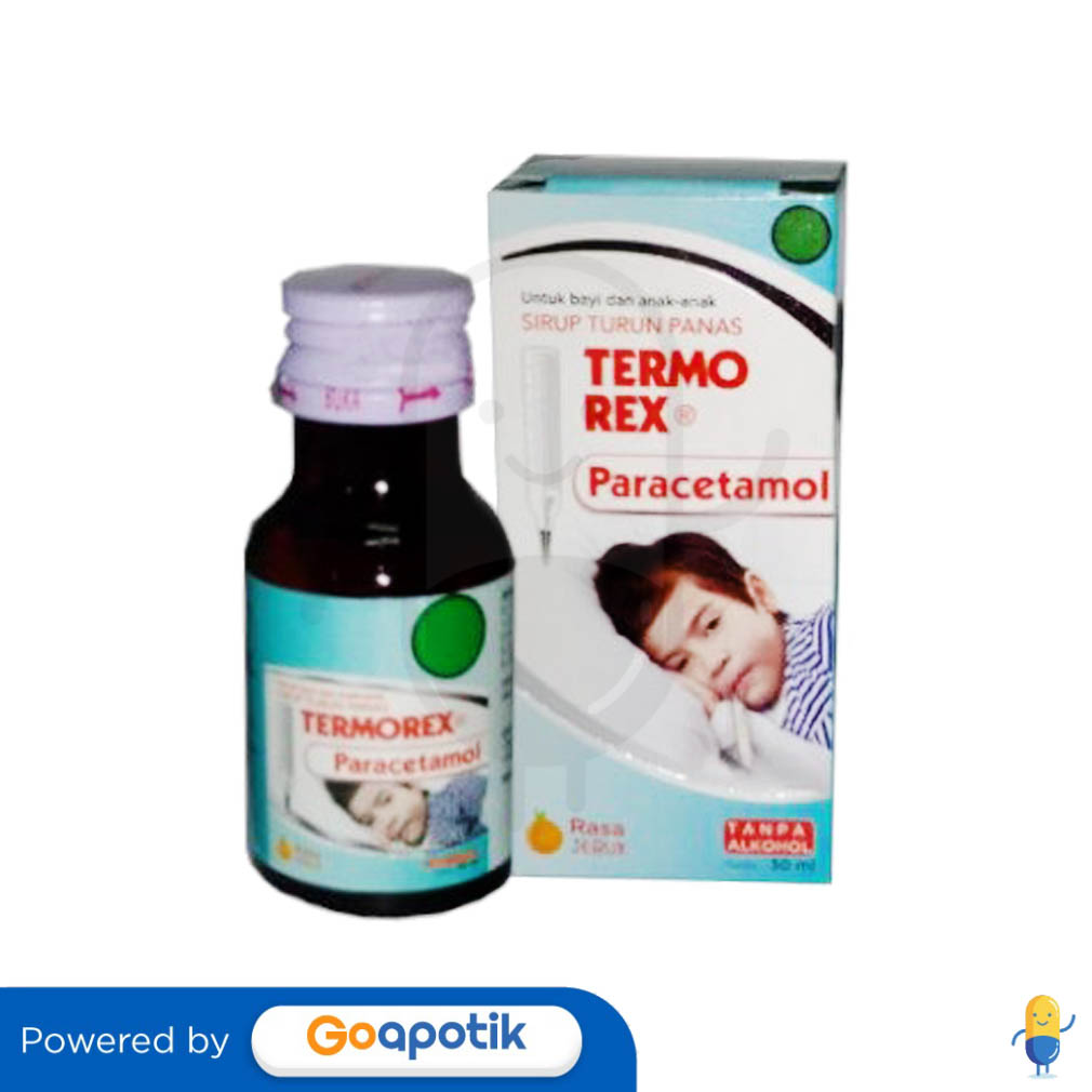 Termorex Syrup Isi Ml Botol Kegunaan Efek Samping Dosis Dan