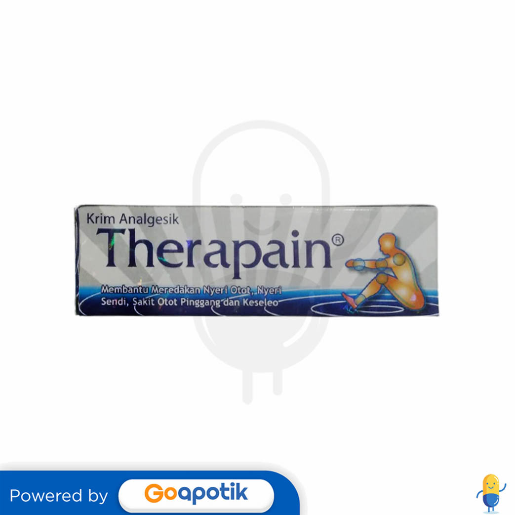 Therapain Krim Analgesik Gram Tube Kegunaan Efek Samping Dosis