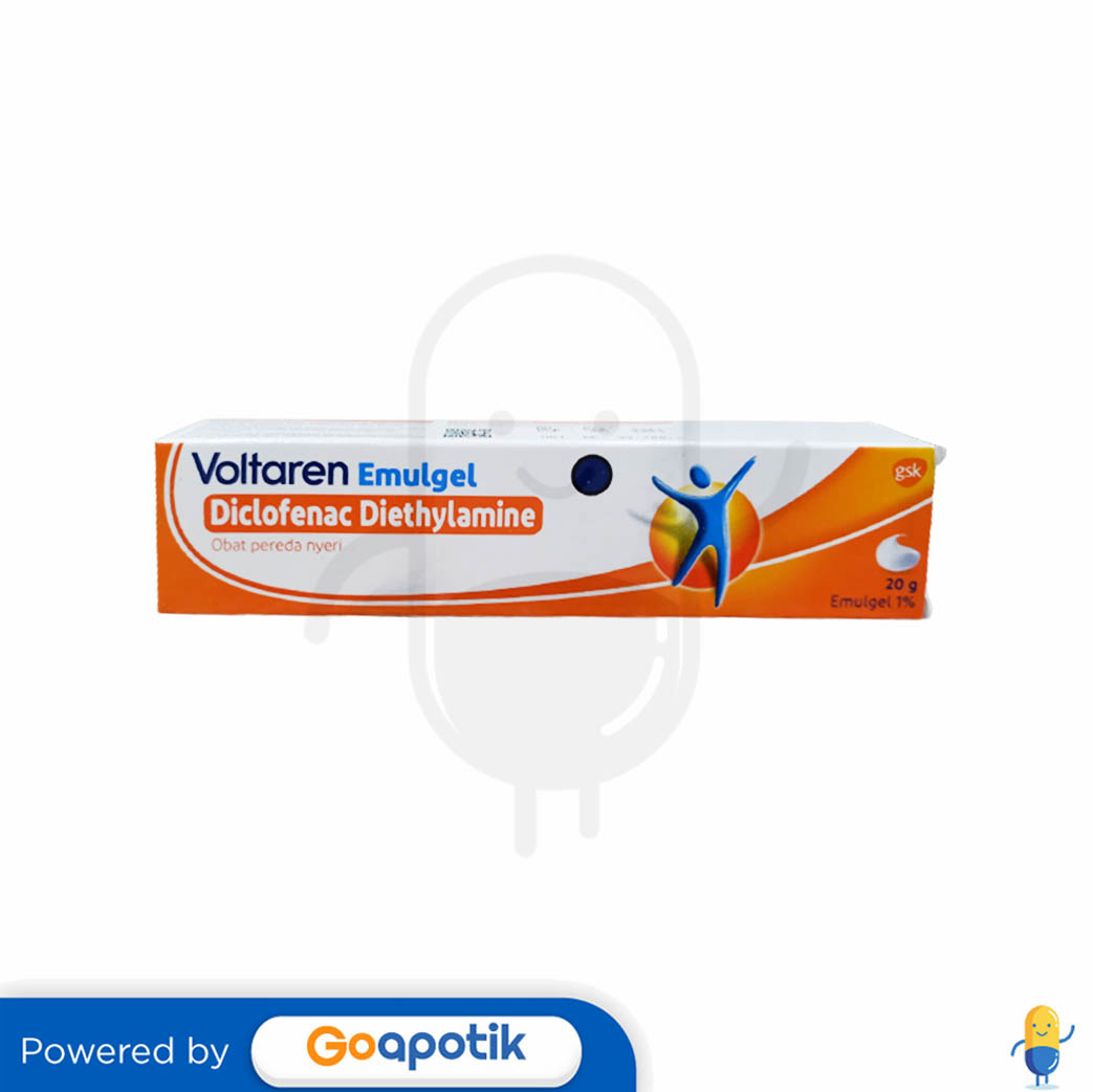 Voltaren Emulgel Gram Tube Kegunaan Efek Samping Dosis Dan