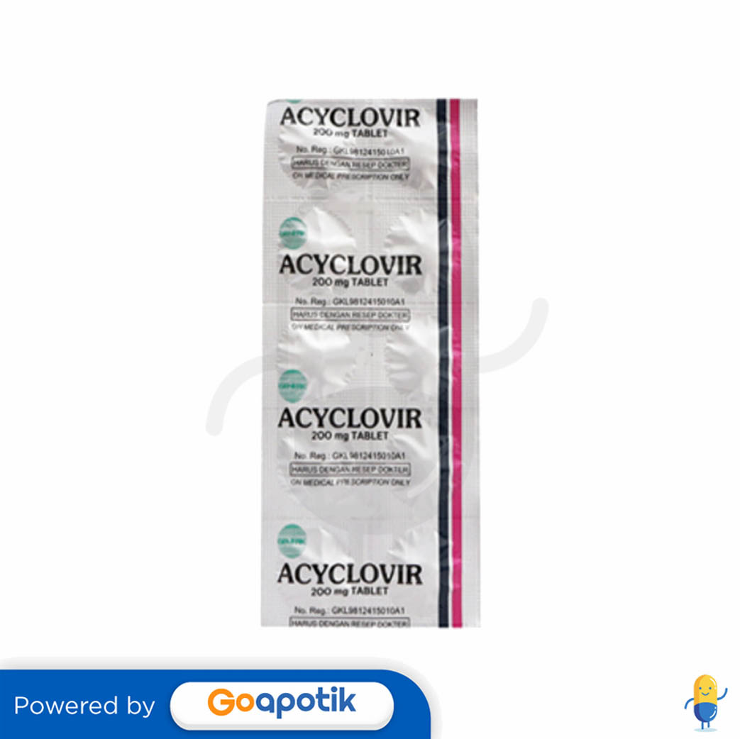 Ulasan Produk Aciclovir Ogb Dexa Medica Mg Strip Tablet