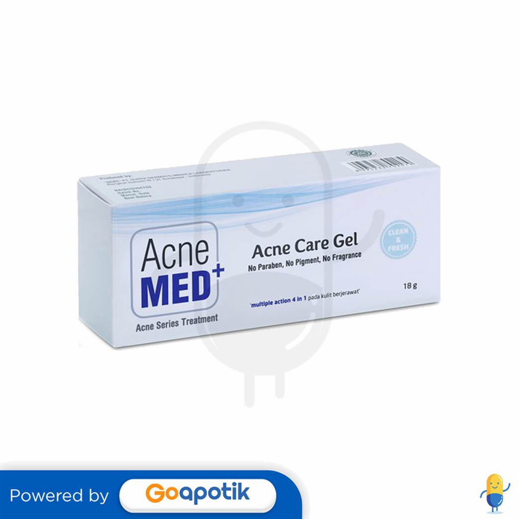 Acnemed Care Gel Gram Tube Kegunaan Efek Samping Dosis Dan Aturan Pakai