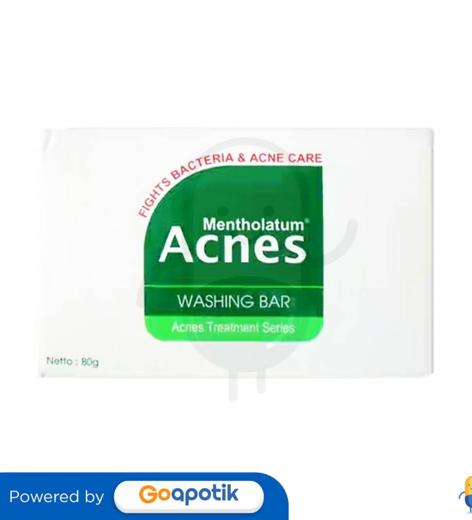 Acnes Washing Bar Acnes Treatment Series 80 Gram Dus Kegunaan Efek Samping Dosis Dan Aturan