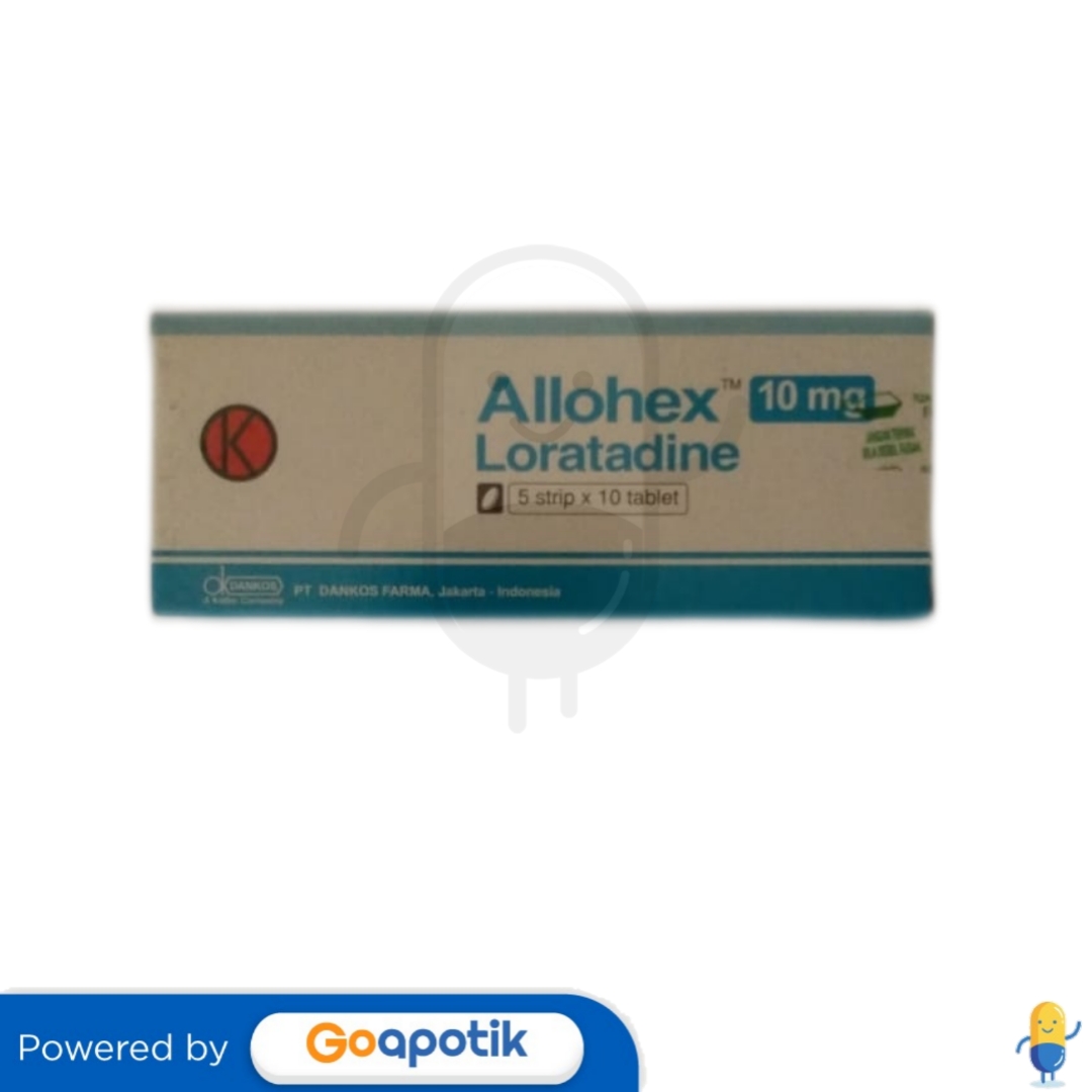 Ulasan Produk ALLOHEX 10 MG BOX 50 TABLET