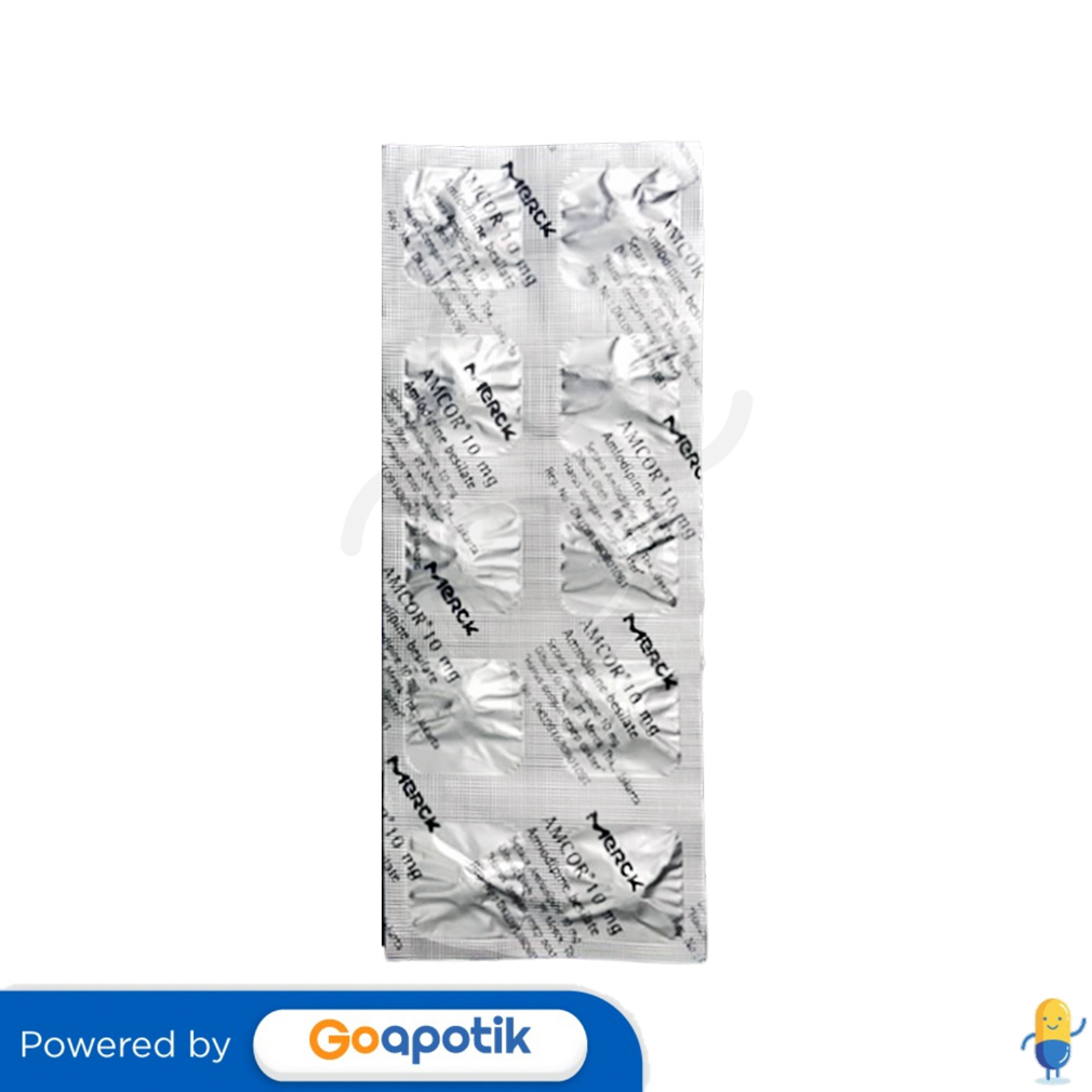 AMCOR 10 MG TABLET Kegunaan, Efek Samping, Dosis dan Aturan Pakai