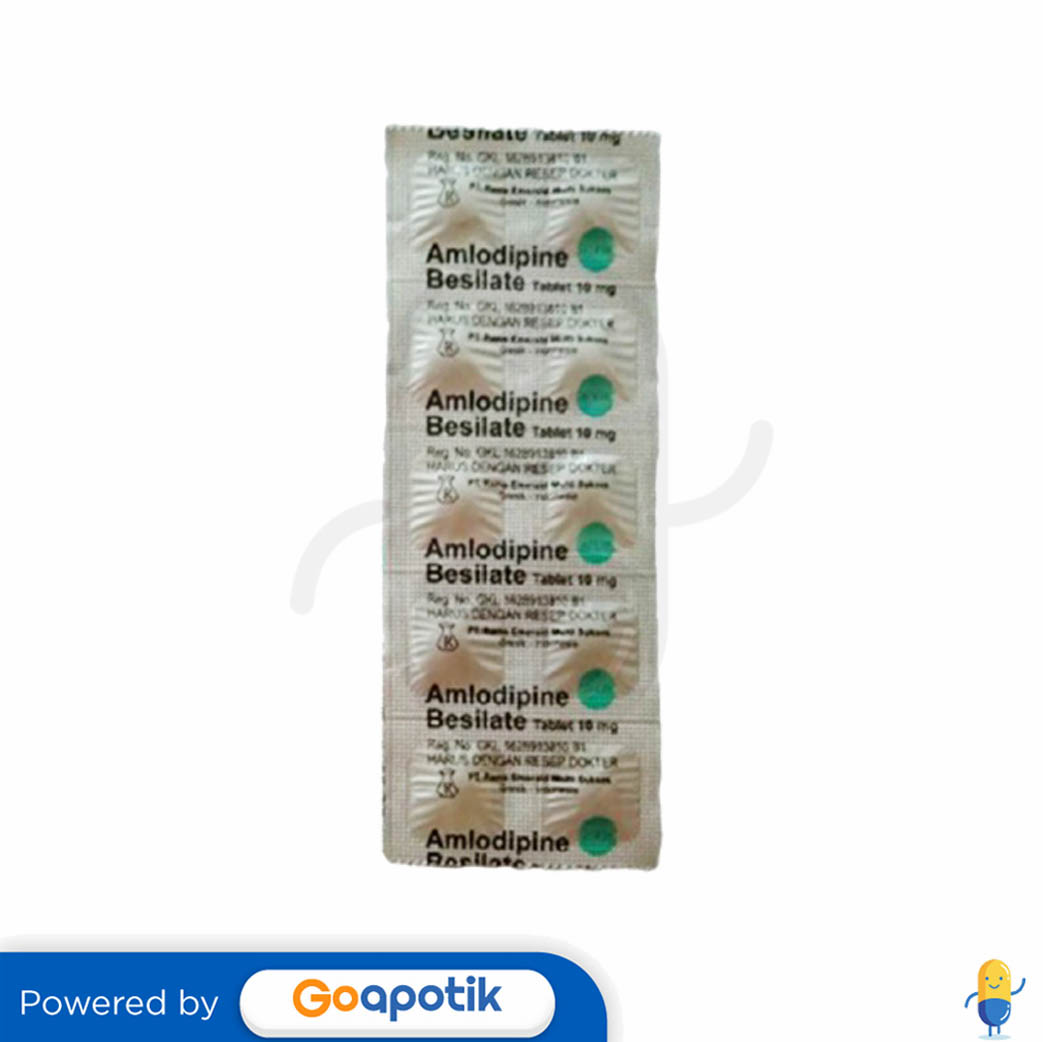 Ulasan Produk Amlodipine Rama 10 Mg Strip 10 Tablet