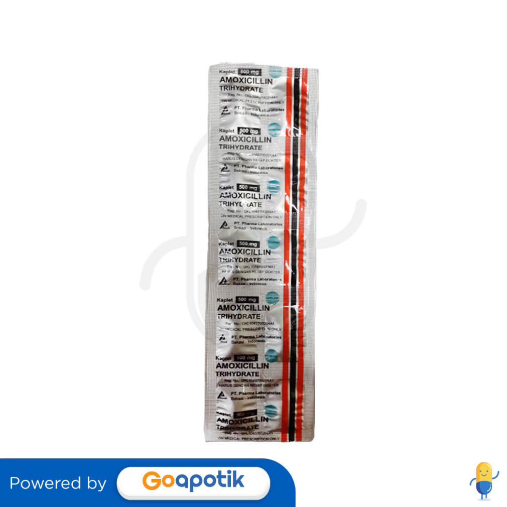 Amoxicillin Pharma 500 Mg Kaplet Kegunaan Efek Samping Dosis Dan