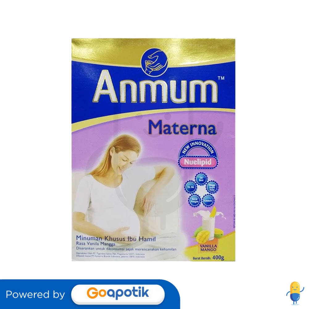 Ulasan Produk ANMUM MATERNA KHUSUS IBU HAMIL RASA VANILA MANGGA 400 ulasan-produk-anmum-materna-khusus-ibu-hamil-rasa-vanila-mangga-400