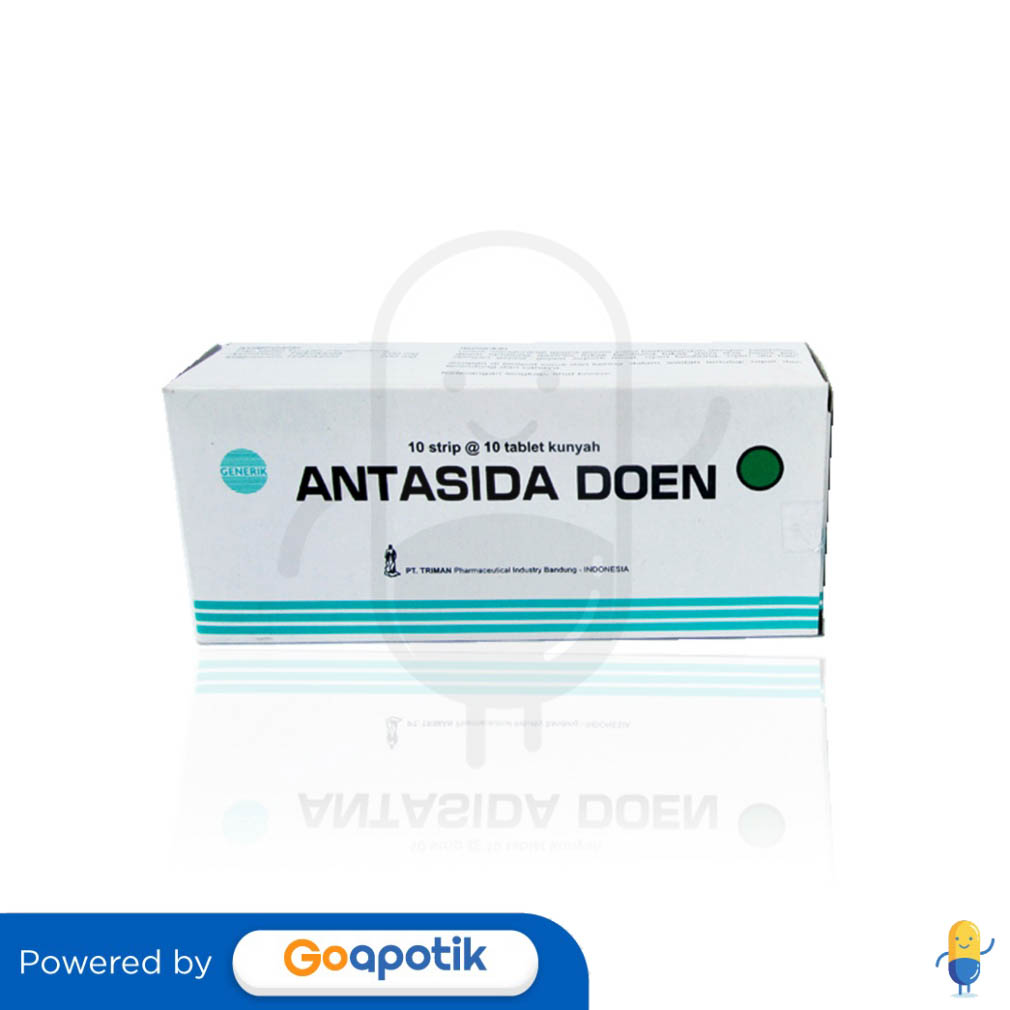 ANTASIDA DOEN NOVAPHARIN BOX TABLET Kegunaan Efek Samping Dosis Dan Aturan Pakai