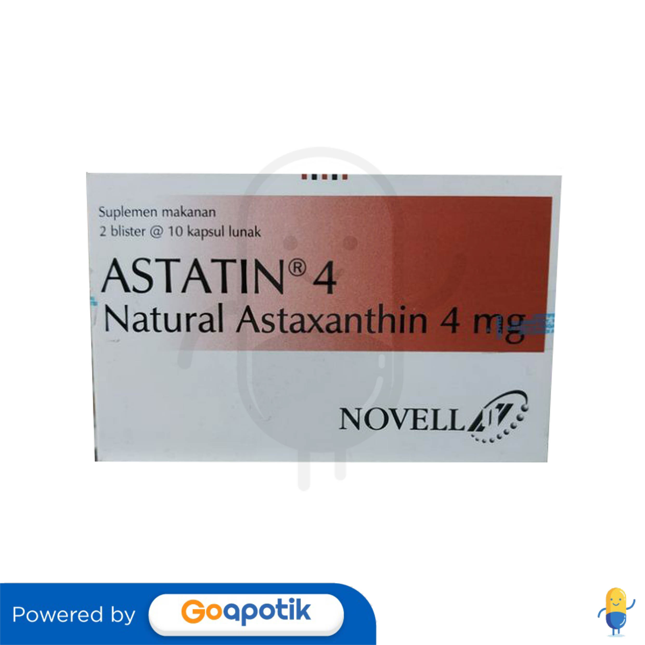 Ulasan Produk ASTATIN BOX ISI 20 KAPSUL