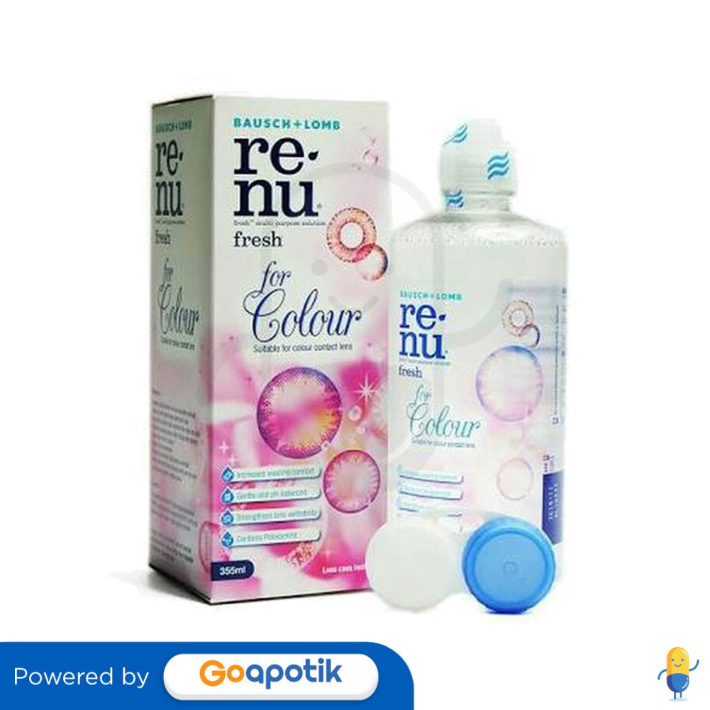 Bausch Lomb Renu Fresh Multi Purpose Solution For Colour Ml Kegunaan Efek Samping