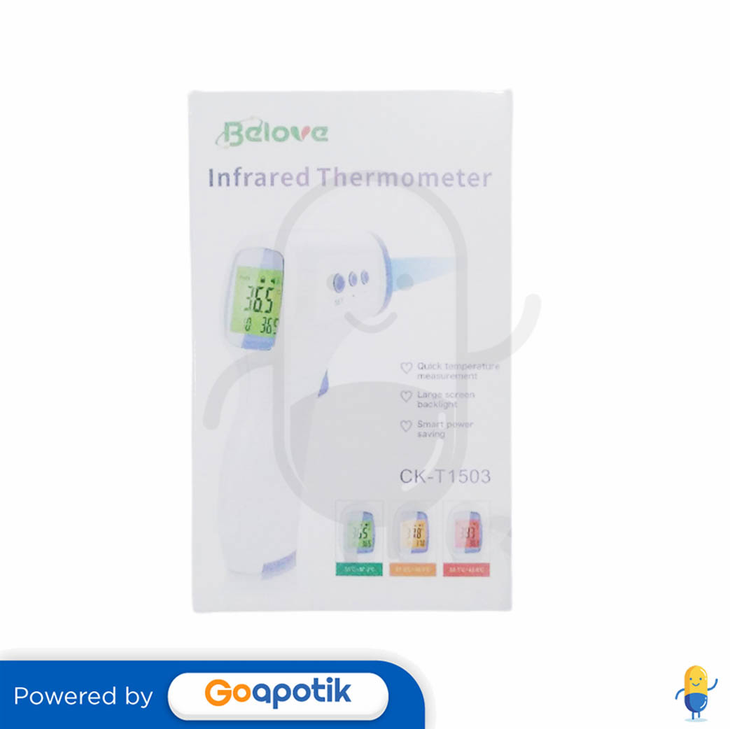 BELOVE CKT1503 INFRARED THERMOMETER Kegunaan, Efek Samping, Dosis