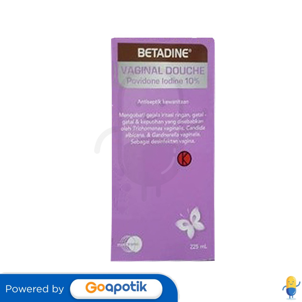 BETADINE VAGINAL DOUCHE 225 ML LARUTAN Kegunaan, Efek Samping, Dosis