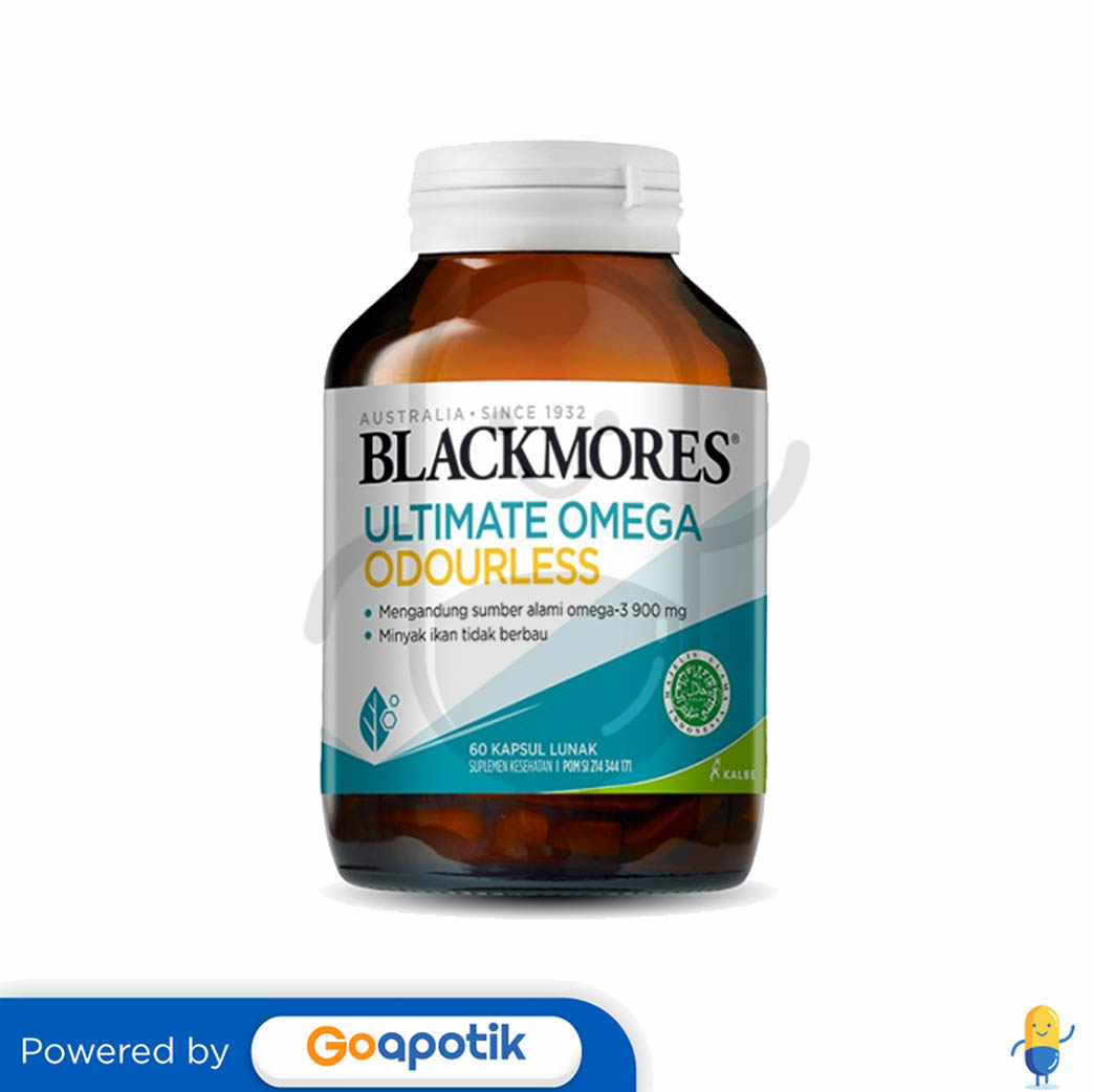 BLACKMORES ULTIMATE OMEGA ODOURLESS BOTOL 60 KAPSUL Kegunaan, Efek