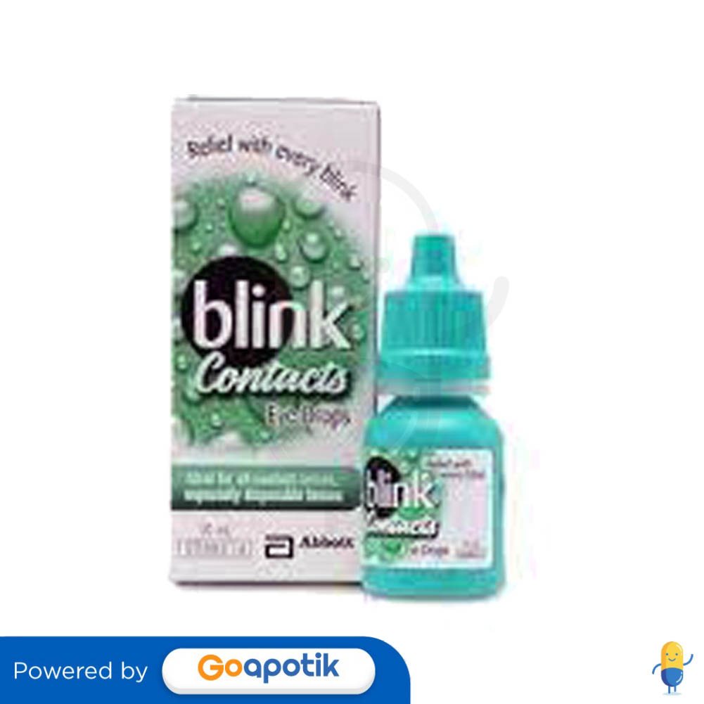 BLINK CONTACTS EYE DROPS 10 ML Kegunaan, Efek Samping, Dosis dan