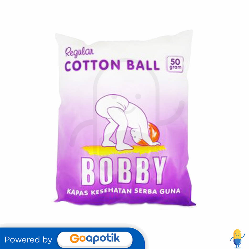 BOBBY REGULAR COTTON BALL 50 GRAM Kegunaan, Efek Samping, Dosis dan