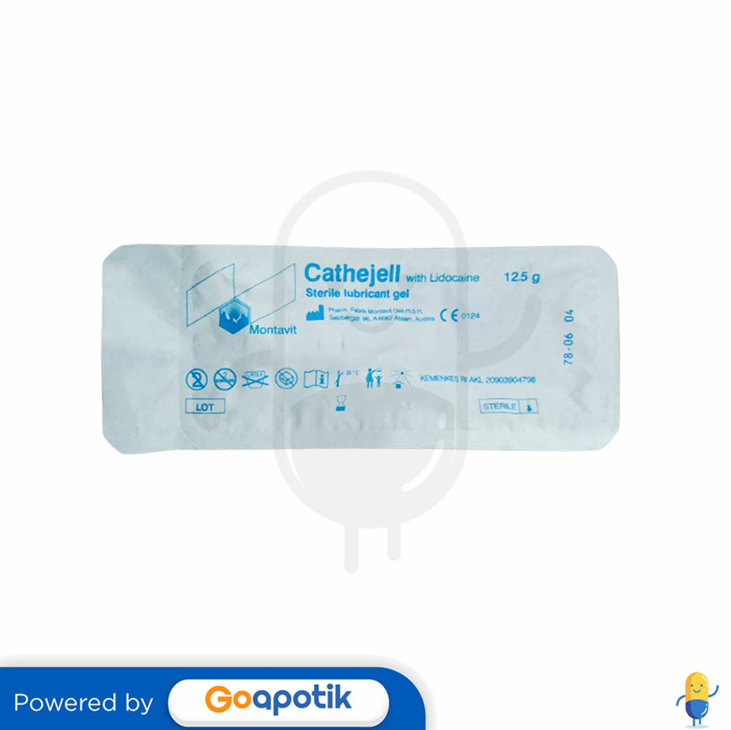 Cathejell With Lidocaine Sterile Lubricant Gel 125 Gram Kegunaan