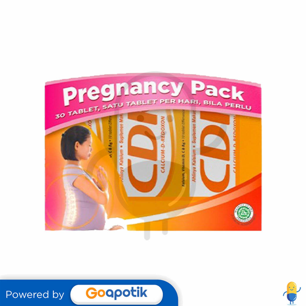 CDR RASA JERUK MANDARIN PREGNANCY PACK 30 TABLET EFFEVESCENT Kegunaan