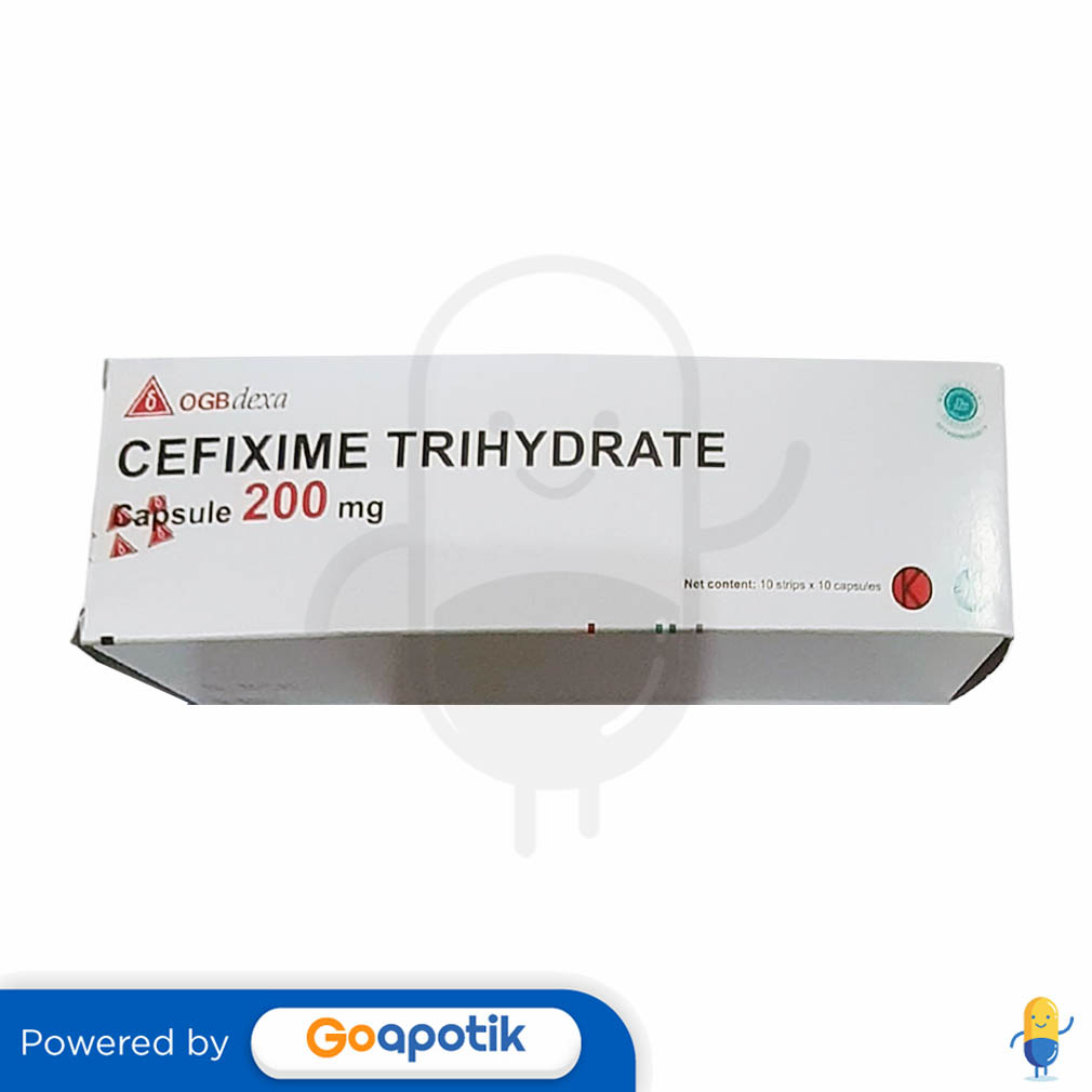 Daftar Penjual Untuk Produk Cefixime Ogb Dexa Medica 200 Mg Box 100 Kapsul 9394