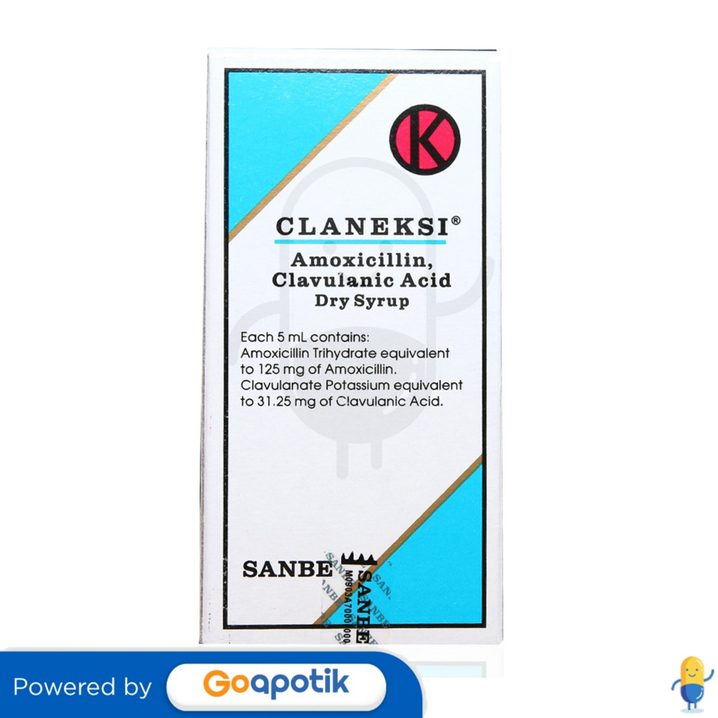 CLANEKSI 125 MG 60 ML SIRUP Kegunaan, Efek Samping, Dosis dan Aturan