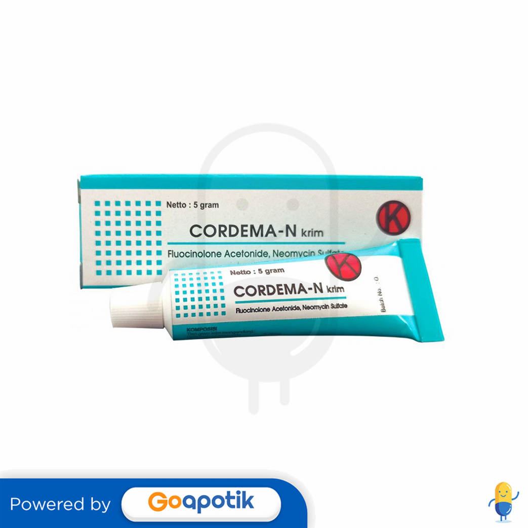 CORDEMA N CREAM 5 GRAM TUBE Kegunaan Efek Samping Dosis Dan Aturan